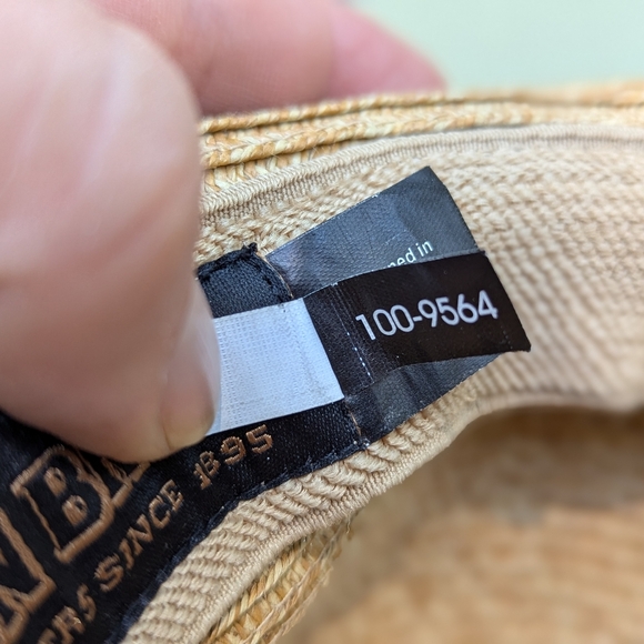 Goorin Bros Straw Hat Large - Picture 5 of 6